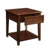 Malachi End Table in Walnut - 80255