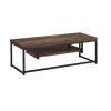 Bob TV Stand in Weathered Oak & Black - 91780