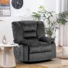 Oversized Recliner Chair Sofa with Massage and Heating - as Pic
