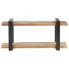 TV Cabinet 35.4"x15.7"x15.7" Solid Reclaimed Wood - Brown
