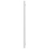Bathroom Mirror White 31.5"x0.6"x14.6" Engineered Wood - White