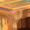 Highboard 17.7"x12.6"x43.3" Solid Reclaimed Wood - Multicolour
