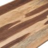 Coffee Table 47.2"x23.6"x15.7" Solid Wood with Sheesham Finish - Brown