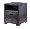 Kamilia End Table; Antique Black - 85967
