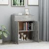 Sideboard Concrete Gray 23.6"x11.8"x29.5" Engineered Wood - Grey
