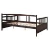 Full Size Daybed with Support Legs - Espresso