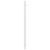 Bathroom Mirror White 39.4"x0.6"x14.6" Engineered Wood - White