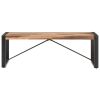 Coffee Table 47.2"x23.6"x15.7" Solid Wood with Sheesham Finish - Brown