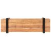 TV Cabinet 51.2"x15.7"x15.7" Solid Acacia Wood - Brown