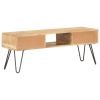 TV Cabinet 47.2"x13.8"x17.7" Solid Mango Wood - Brown