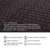[Only For Pick Up] 3 Piece Rattan Seating set with Cushions - brown